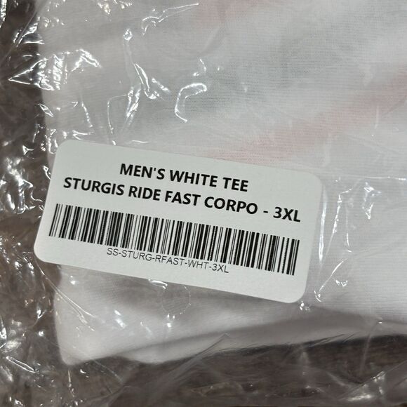 Dixxon Flannel Co. Sturgis Shirt Men's 3XL White Ride Fast Corporate Graphic - Picture 9 of 9